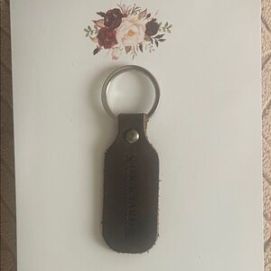 Stylish Brown Leather Key Holder
